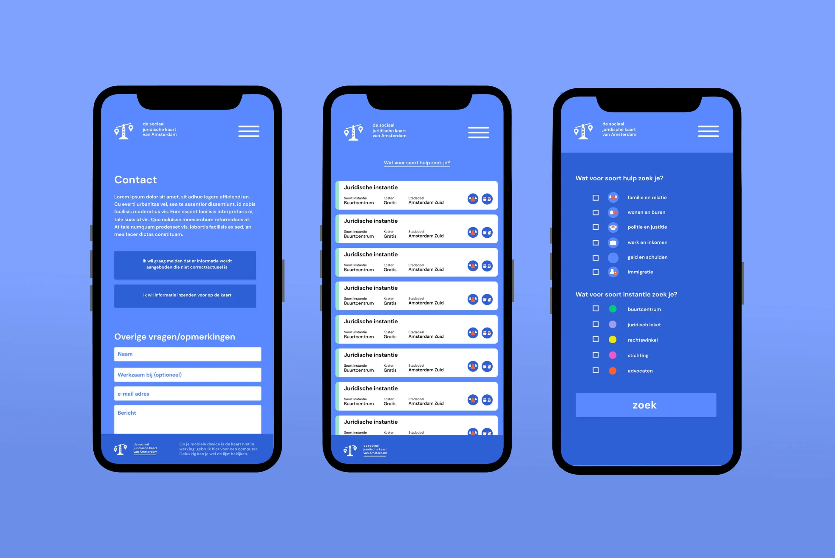 Juridische Kaart Amsterdam maakt rechtshulp toegankelijk voor iedereen