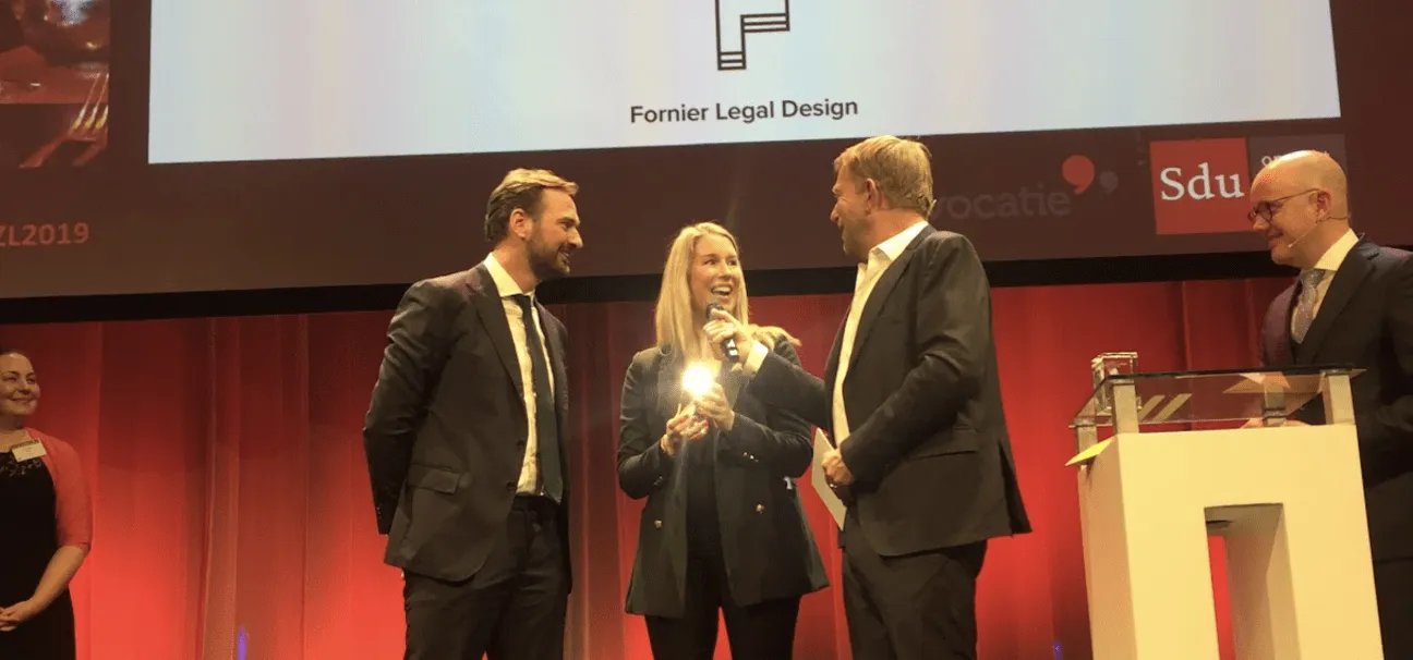 Patroon wint Gouden Zandloper voor beste legal design project