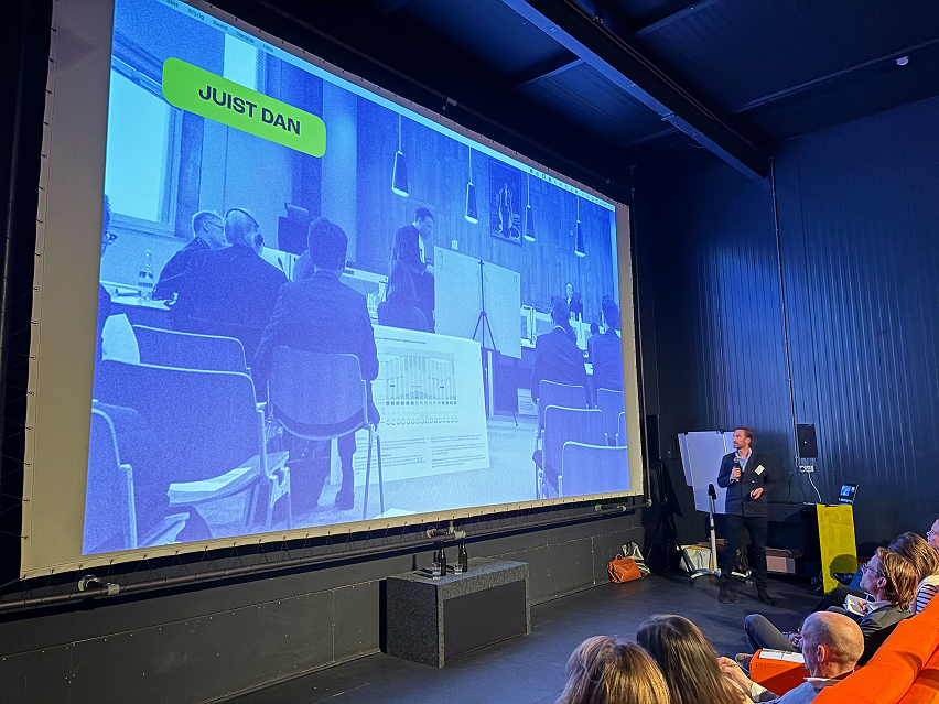 Legal Tech & Design event in FC Hyena voor 100 bedrijfsjuristen