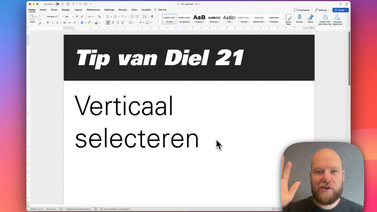 Snel en effectief opmaak opschonen bij ingevoegde tekst in Word